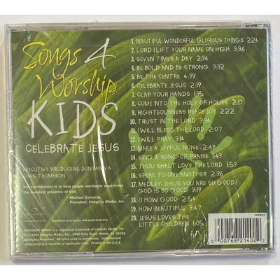 Songs 4 Worship Kids - Celebrate Jesus CD. New. Label Code: 21402