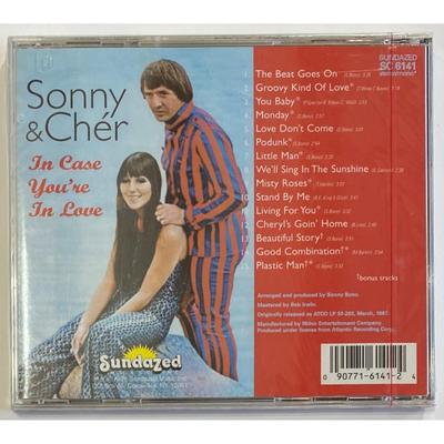 Sonny & Cher - In Case You're In Love CD. New. Label Code: SC 6141.