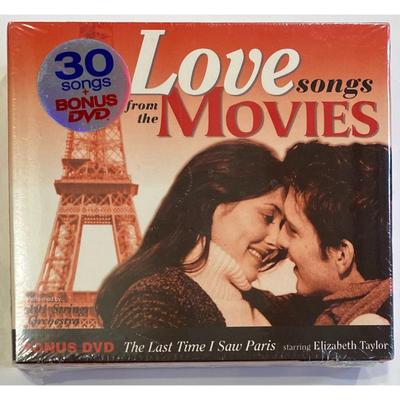 101 Strings Orchestra: Love Songs From the Movies 2 CD + 1 DVD Box Set. New
