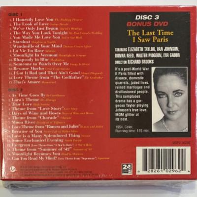 101 Strings Orchestra: Love Songs From the Movies 2 CD + 1 DVD Box Set. New