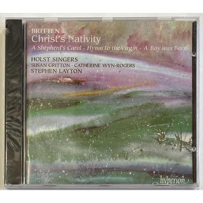 Stephen Layton - Britten: Christ's Nativity / A Boy was Born CD New Club Edition