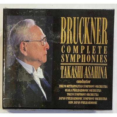 Takashi Asahina - Bruckner: Complete Symphonies 11 CD Box Set. New