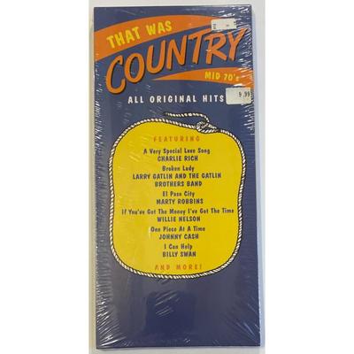 That Was Country - Mid 70's CD in Longbox. New. Label Code: 816-2 / A 22018.