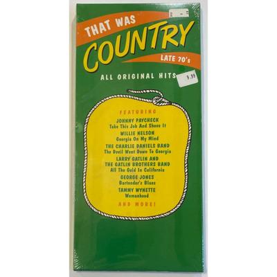 That Was Country Late 70's CD in Longbox. New. Label Code: 831-2 / A 22019.