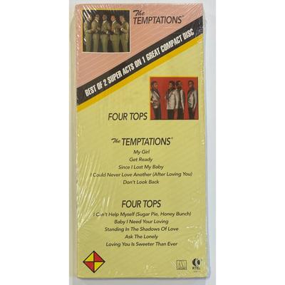 The Temptations / Four Tops CD in Longbox. New. Label Code: 3065-2.