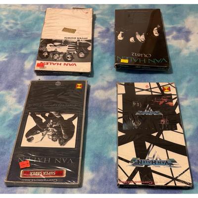 Van Halen 4 Empty Longbox Lot (no CDs) - Van Halen / Diver Down / OU812 / Women