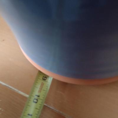 Hand Thrown Pottery Jug Table Lamp with Shade Choice A