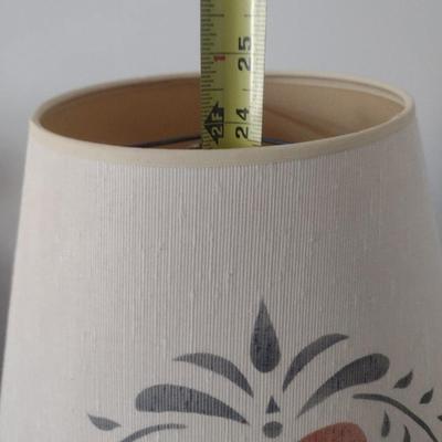 Hand Thrown Pottery Jug Table Lamp with Shade Choice A