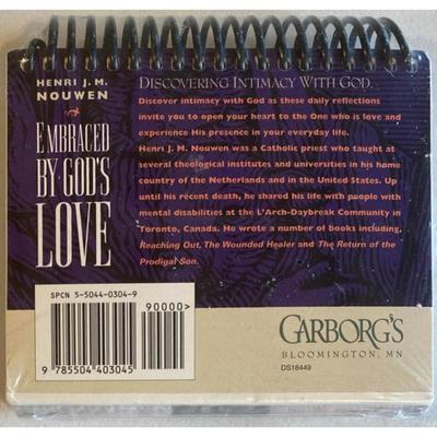 Embraced by God's Love: Standard-Size Daybrightener By Henri J. M. Nouwen