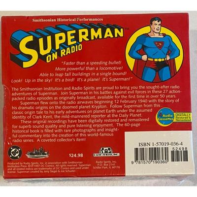 Superman on Radio (Smithsonian Historical Performances) Audio Book (Cassette)