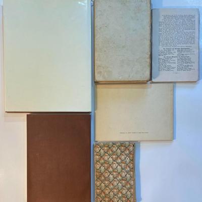 Antique Vintage German Books Kolonien, Palastina, Cologne, Rhine, Chorgesangbuch