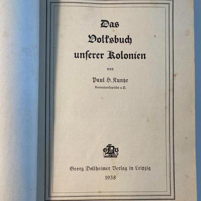 Antique Vintage German Books Kolonien, Palastina, Cologne, Rhine, Chorgesangbuch