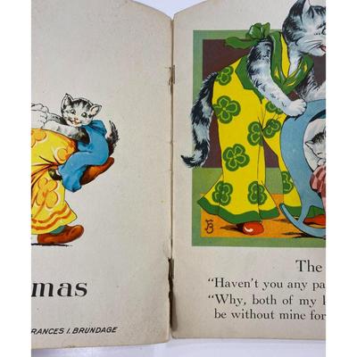 Vintage Children Books: 1932 Cats' Pajamas, Woofus, Johnny Hop's, Billy and Bear