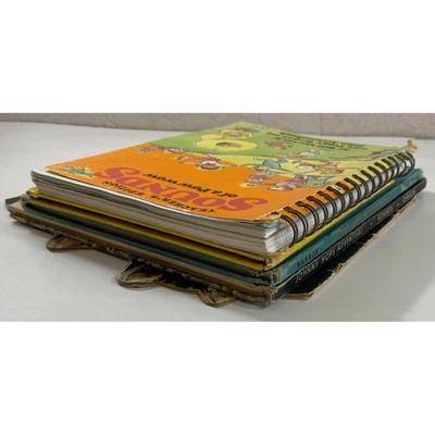 Vintage Children Books: 1932 Cats' Pajamas, Woofus, Johnny Hop's, Billy and Bear