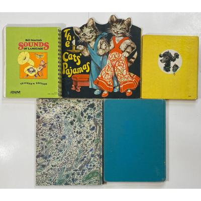 Vintage Children Books: 1932 Cats' Pajamas, Woofus, Johnny Hop's, Billy and Bear