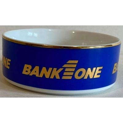 Tiffany & Co. Bank One Ceramic Ashtray Made In Japan