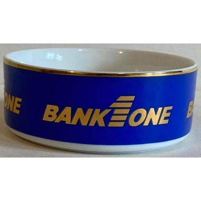 Tiffany & Co. Bank One Ceramic Ashtray Made In Japan