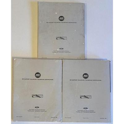 1987 Ford Car Shop Manuals: Powertrain Lubrication / Body Chassis Electrical