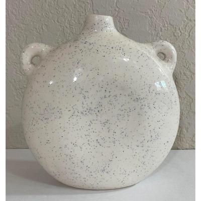 Cowboy Kneeling at Cross Western Horse Praying Religious Faith Pottery Vase