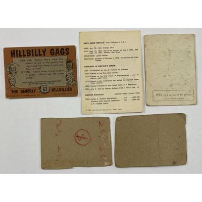 1960s Toys & Baseball Cards Yogi Berra Cracker Jack Beatles W.C. Fields Eraser