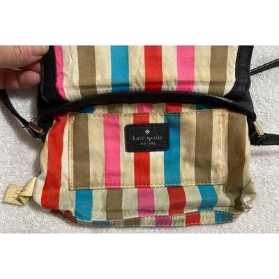 Kate Spade Sally Newbury Lane Black Crossbody Turnlock Purse