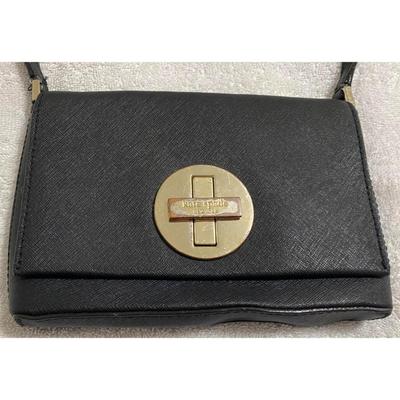 Kate Spade Sally Newbury Lane Black Crossbody Turnlock Purse