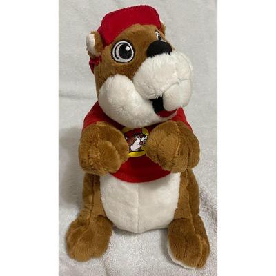 Buc-ees Bucky Beaver 10" Plush Toy Texas Mascot Gas Station Souvenir
