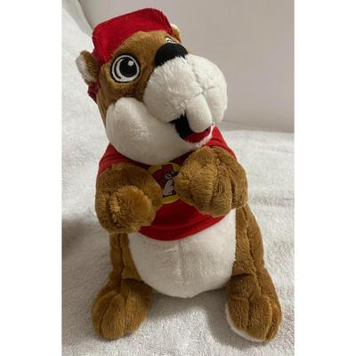 Buc-ees Bucky Beaver 10" Plush Toy Texas Mascot Gas Station Souvenir