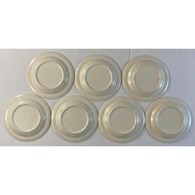 7 Royal China Co. Ligonier Royalstone 7.25" Stoneware Dessert Lunch Salad Plates