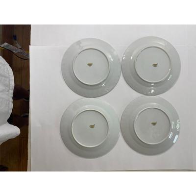 4 Puritan Estate 10.5" Diameter Dinner Plates Made In Japan Pattern 527304