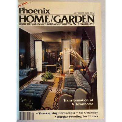 Vintage Phoenix Home & Garden Magazine Collection - 36 Magazines In Three Books