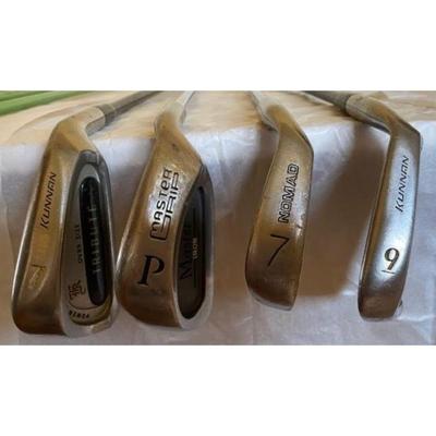 24 Golf Clubs, Irons, Drivers, Putter, Sand Wedge. Wilson / Dunlop / Kid Power