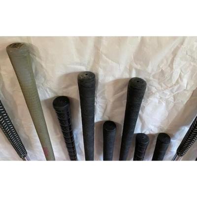 24 Golf Clubs, Irons, Drivers, Putter, Sand Wedge. Wilson / Dunlop / Kid Power