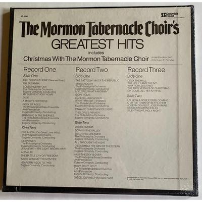 Mormon Tabernacle Choir Greatest Hits Sealed 1974 Vinyl LP