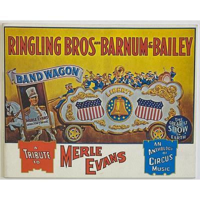 New England Conservatory Tribute To Merle Evans: Anthology Circus Music Vinyl LP