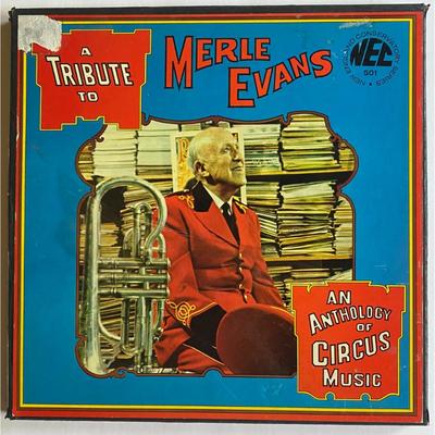 New England Conservatory Tribute To Merle Evans: Anthology Circus Music Vinyl LP