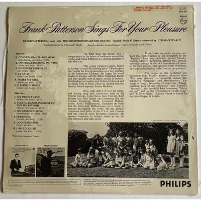 Ireland Scotland Vinyl LP Album Lot: Frank Patterson, Phil Coulter, Mary O'Hara