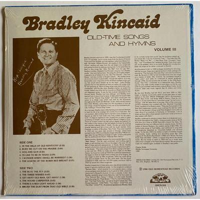 Folk Sealed Vinyl LP Album Lot Vernon Dalhart, Uncle Dave Macon, Bradley Kincaid