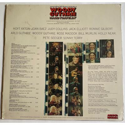 Folk Sealed Vinyl LP Albums: Sherman Hayes, Country Joe Mcdonald, Woody Guthrie