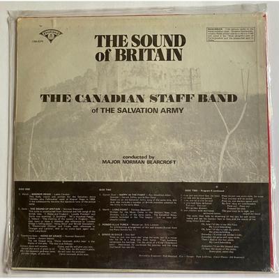 Brass Vinyl LP Albums: Earlscourt Citadel Band, Salvation Army. Britain, Canada