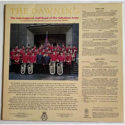 Brass Vinyl LP Albums: Earlscourt Citadel Band, Salvation Army. Britain, Canada