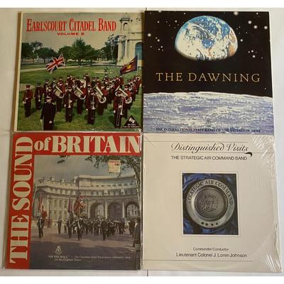 Brass Vinyl LP Albums: Earlscourt Citadel Band, Salvation Army. Britain, Canada