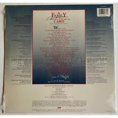 Christmas Vinyl LP Album Lot (2 new) - Glen Campbell, Pat Boone, Debby Boone