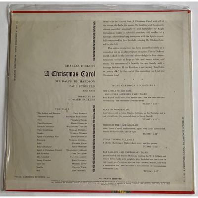 Christmas Vinyl LP Albums (4 new) - Slim Whitman, Charles Dickens, Evie, KVIL