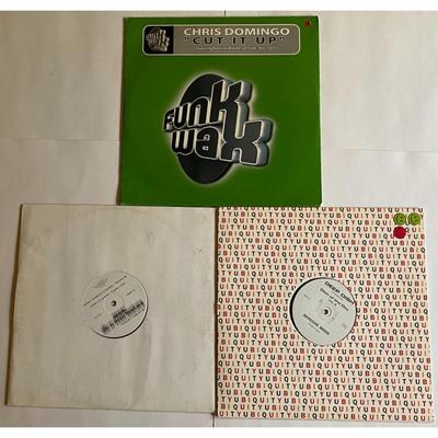 Electronic Vinyl LP Albums - Chris Domingo, Depeche Mode, Eminem, DJ Voodoo