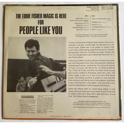 Vintage Tony Bennett & Eddie Fisher Sealed Vinyl LP Albums. Eddie Maynard