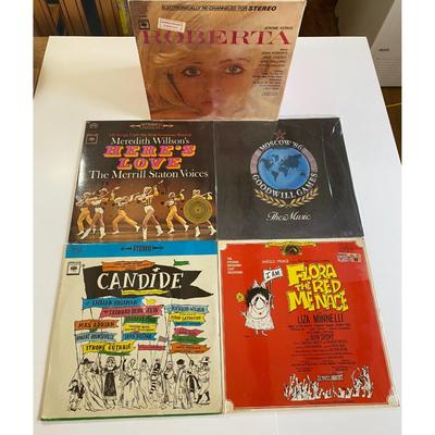 Stage & Screen Vinyl LP Albums: Leonard Bernstein, Liza Minnelli, Jerome Kern