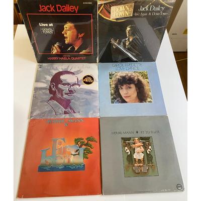 Jazz Vinyl LP Albums - Herbie Mann, Jack Dailey, Carol Fredette, Bill Evans