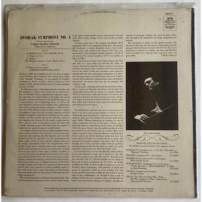 Classical Vinyl LP Albums: Horowitz, Ormandy, Bud Shank, Dvorak, Berlioz, Brahms