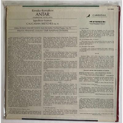 Classical Vinyl LP Albums: Beethoven, Corelli, Gliere, Strauss, Minzi, Rimsky